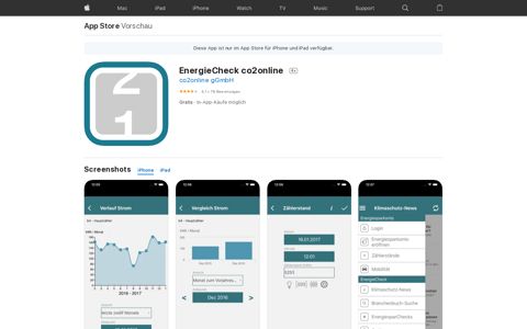 ‎EnergieCheck co2online im App Store