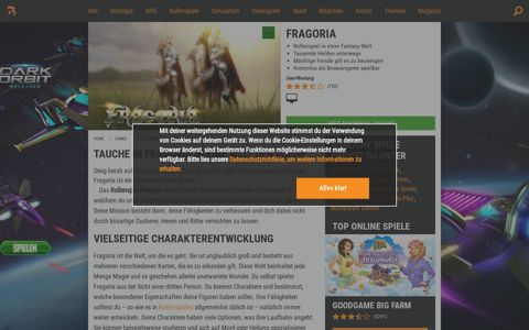 Fragoria kostenlos spielen | Browsergames.de