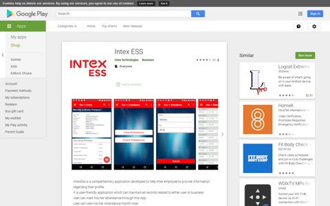 Intex ESS - Apps on Google Play