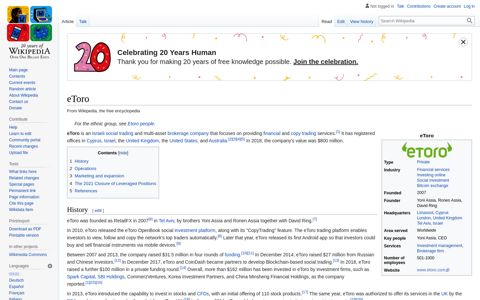 eToro - Wikipedia