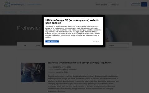Courses for learners - InnoEnergy