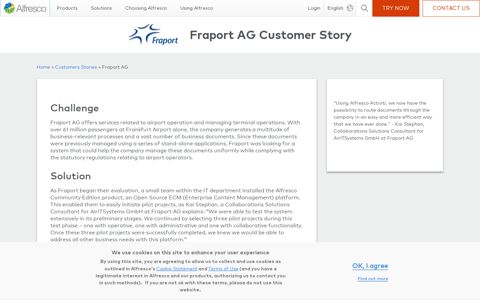 Fraport AG | Alfresco