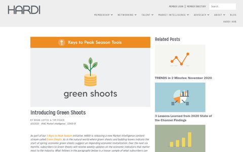 Introducing Green Shoots - HARDI Blog