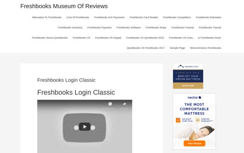 Freshbooks Login Classic | Freshbooks Museum Of Reviews