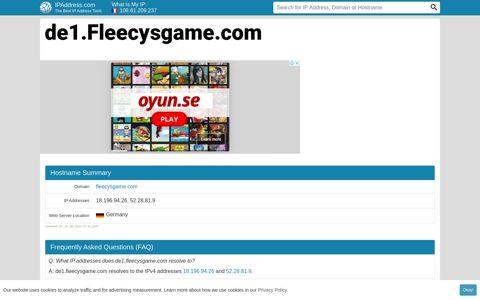 ▷ de1.Fleecysgame.com : Fleecys|de1 :: Registrierung/Login