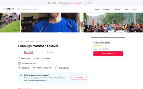 Edinburgh Marathon Festival 2020 - Marathon in Edinburgh ...
