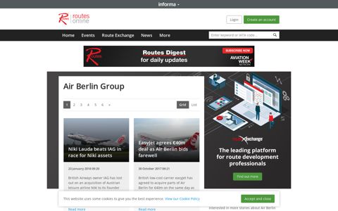 Air Berlin Group News | Routesonline