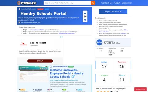Hendry Schools Portal