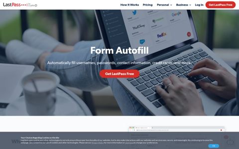 Autofill Credit Cards, Forms, and Passwords with LastPass