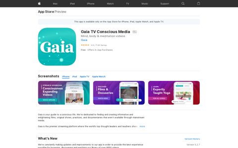 ‎Gaia TV Conscious Media on the App Store