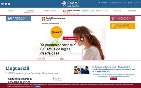 Centro Examinador Oficial Exams Andalucía