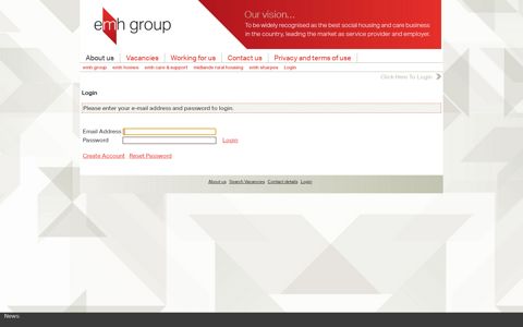 Click Here To Login - East Midlands Housing Group - emh group
