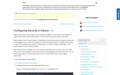 Configuring Security in Kibana | Kibana Guide [6.8] | Elastic