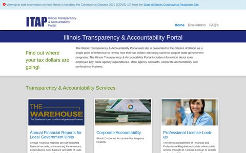 Illinois Transparency & Accountability Portal - Illinois.gov