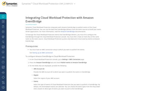 Integrating Cloud Workload Protection with Amazon EventBridge