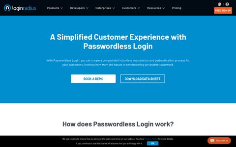 Passwordless Login for Customers | LoginRadius