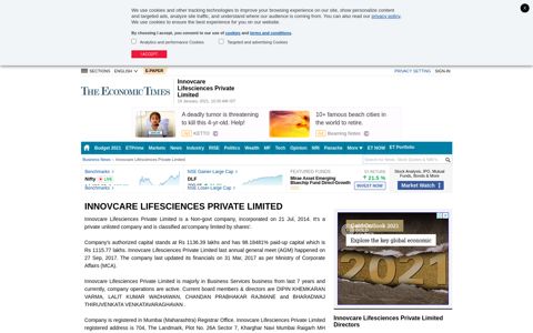 Innovcare Lifesciences Private Limited Information - Innovcare ...
