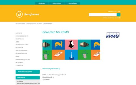 Bewerben bei KPMG | Berufsstart.de