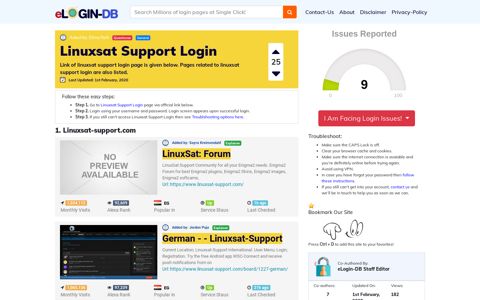 Linuxsat Support Login