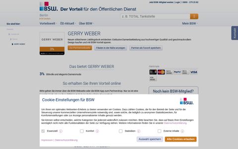 GERRY WEBER: 3% Vorteil | bsw.de
