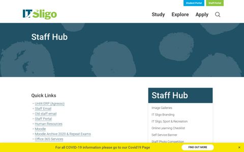 Staff Hub - Institute of Technology Sligo