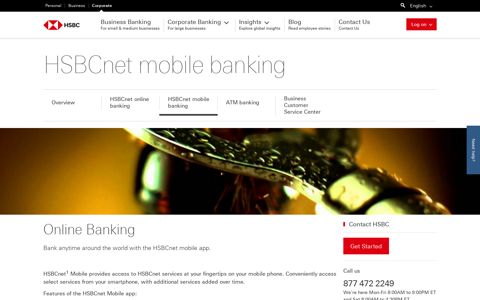 Mobile Banking | HSBCnet | Business Banking | HSBC USA