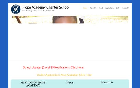 Hope Academy Charter School – Transforming our ...