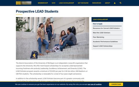 Prospective LEAD Students | Alumni Association of the ...