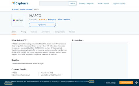 iHASCO Reviews and Pricing - 2020 - Capterra