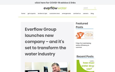 Everflow saves SME's over £4m | Home - Everflow Water
