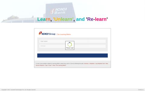 The Learning Matrix: ICICI Group
