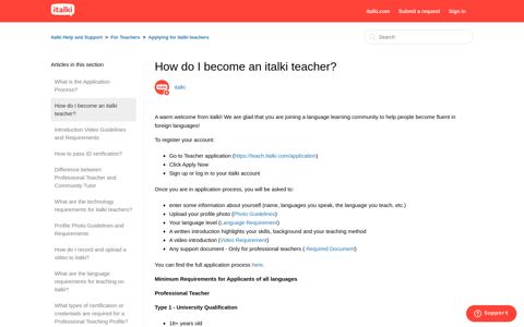 How do I become an italki teacher? – italki Help and Support