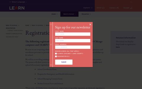 Registration - LEARN Charter School Network