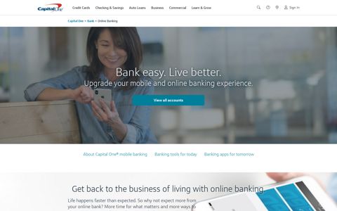 Online Banking and Mobile Banking Apps | Capital One
