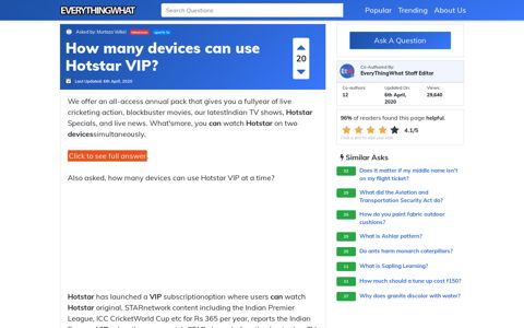 How many devices can use Hotstar VIP? | EveryThingWhat.com