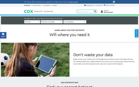 learn about cox wifi hotspots
