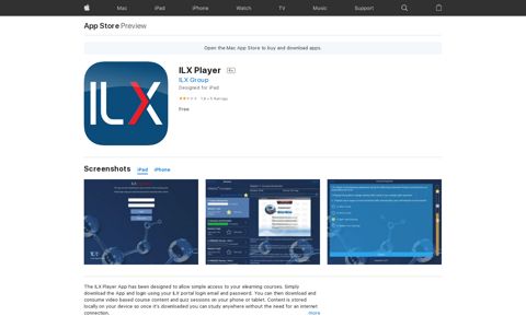 ‎ILX Player on the App Store