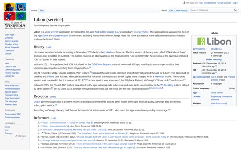 Libon (service) - Wikipedia