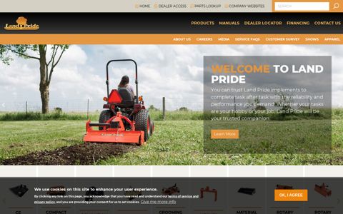 Land Pride | Farm, Turf, Dirtworking and Landscape Implements