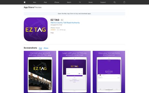 ‎EZ TAG on the App Store