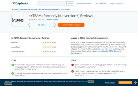 k+TEAM (formerly Kunversion+) Reviews 2020 - Capterra