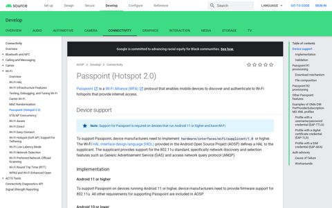 Passpoint (Hotspot 2.0) | Android Open Source Project