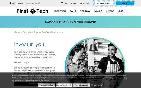 Become a Member of First Tech Credit Union