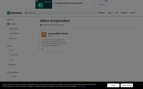 eVero Corporation - CNET Download