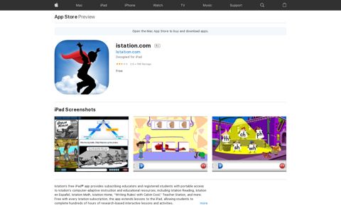 ‎istation.com on the App Store