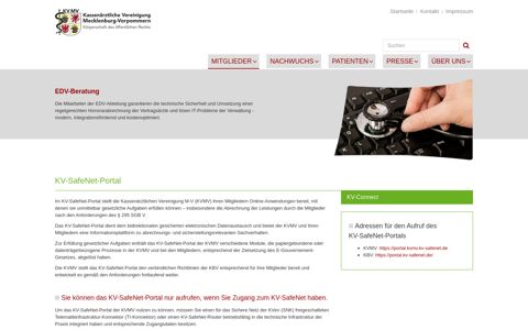 KV-SafeNet-Portal - Kassenärztliche Vereinigung ...
