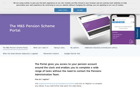 The M&S Pension Scheme Portal | I'm planning my retirement ...
