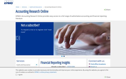 Accounting Research Online - KPMG Israel - KPMG International