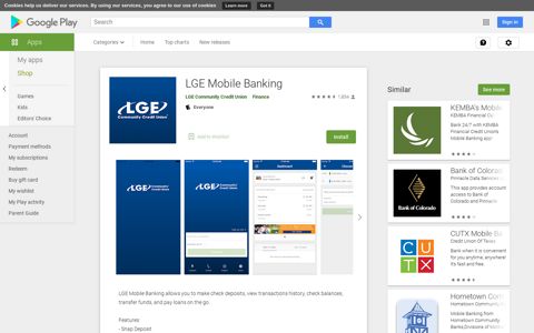 LGE Mobile Banking - Apps on Google Play