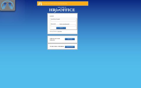 HR for Office - Login